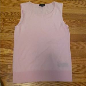 Saks Fifth Avenue 100% cashmere sleeveless blouse